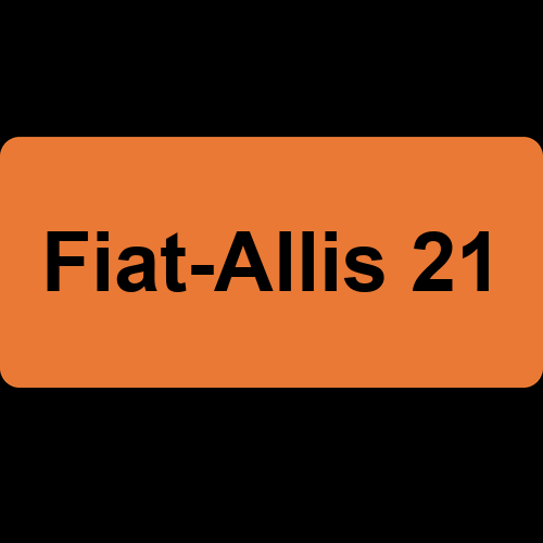 Fiat-Allis 21